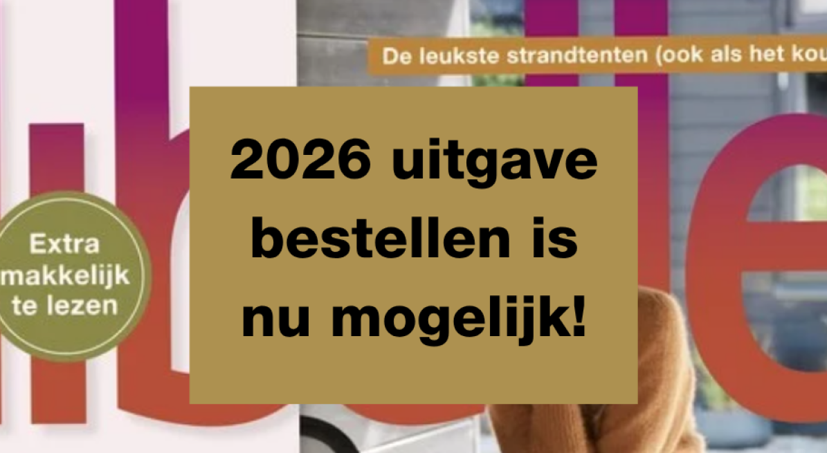 2026 Libelle Extra Makkelijk te lezen kan nu besteld worden