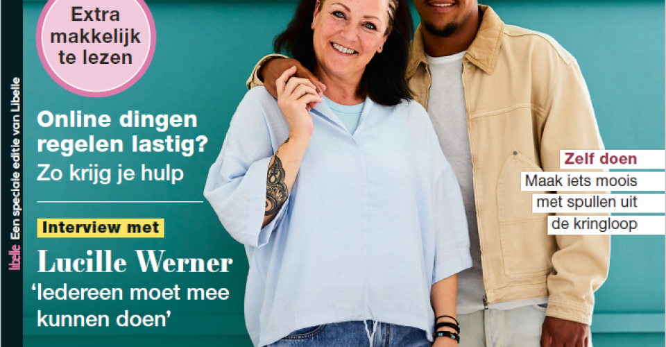 de cover van de Libelle extra makkelijk lezen 2026