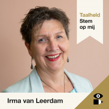 Taalheld 2022 Irma van Leerdam