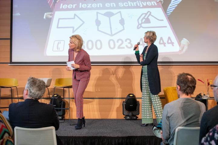 THP 2019 Anita Witzier en Prinses Laurentien